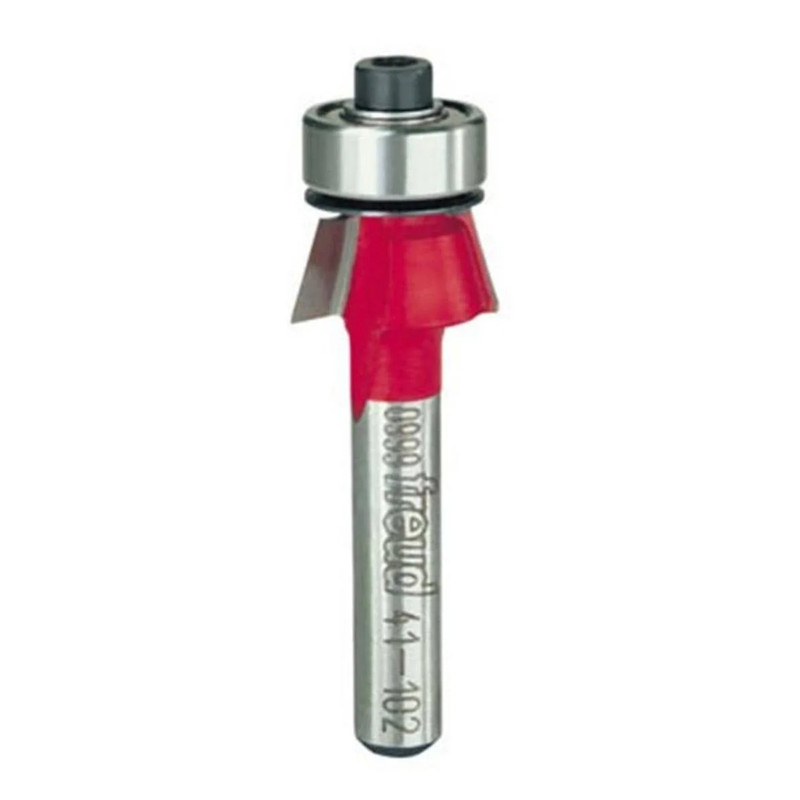 41-102 Bevel Trim Router Bit 1/4" SH 19/32" D 9/32" CL 15 Degrees